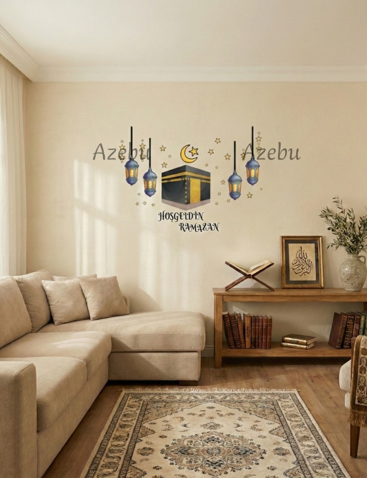Ramazan Duvar Stickerı