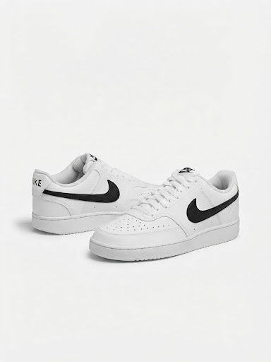 İthal Nike court vision white black