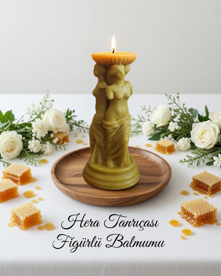 HERA TANRIÇASI FİGÜRLÜ BALMUMU