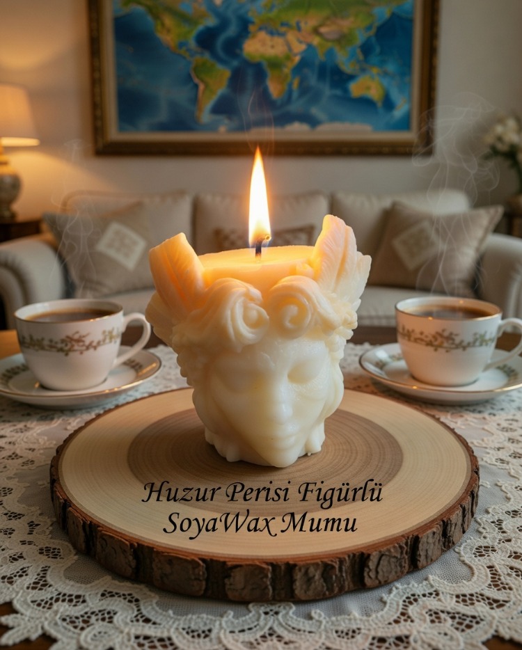 HUZUR PERİSİ FİGÜRLÜ SOYAWAX MUMU