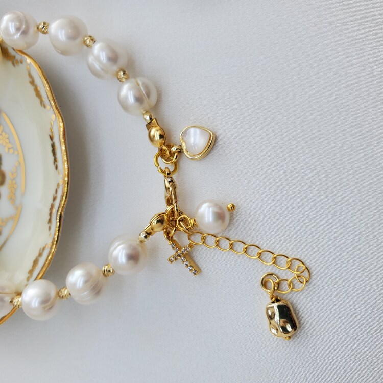 "Pearl Embrace" Ayarlanabilir İnci Bileklik