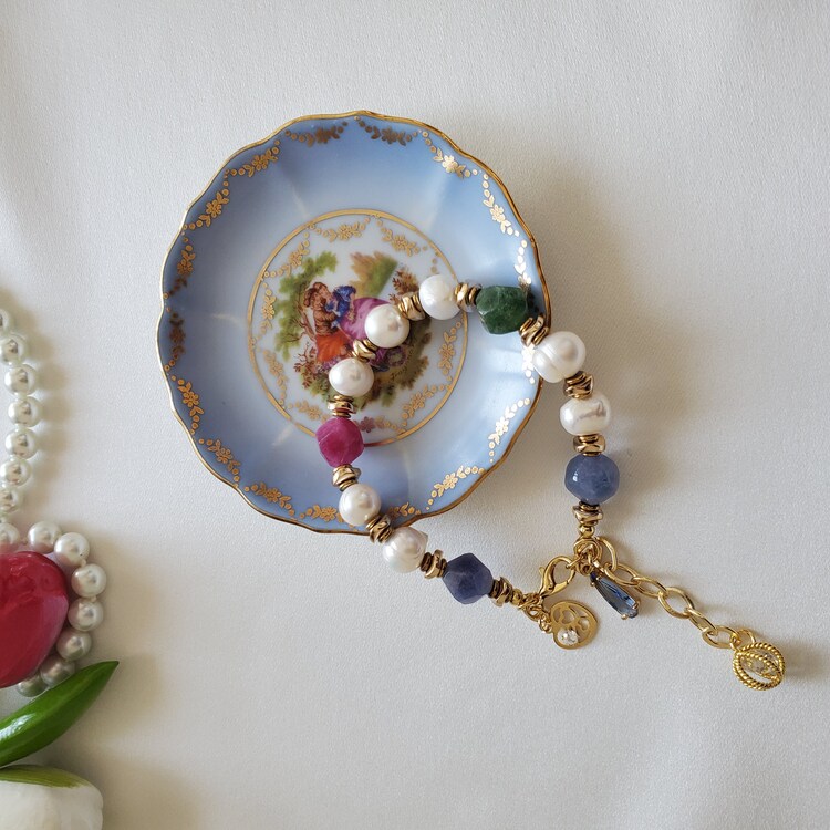 "Pearl Embrace" Ayarlanabilir İnci Bileklik