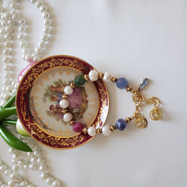 "Pearl Embrace" Ayarlanabilir İnci Bileklik