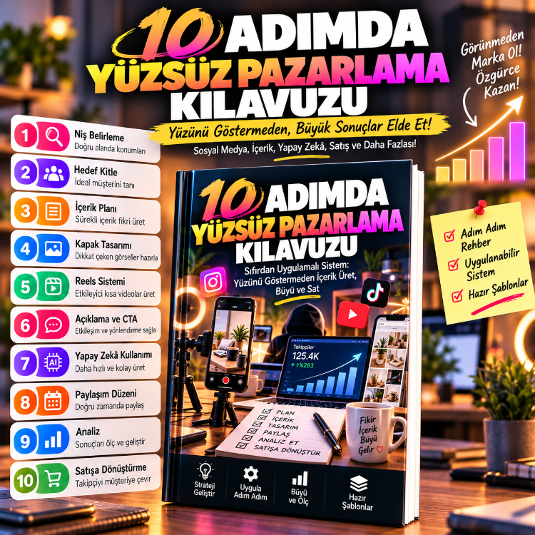 10 ADIMDA YÜZSÜZ PAZARLAMA KILAVUZU