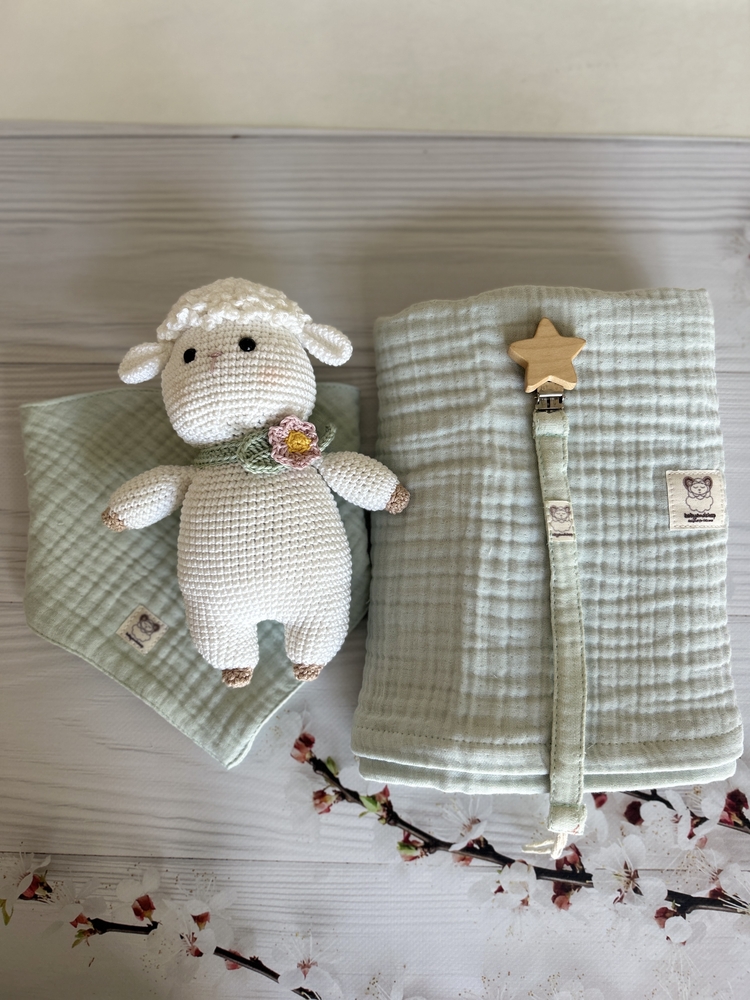Little Sheep Muslin Set