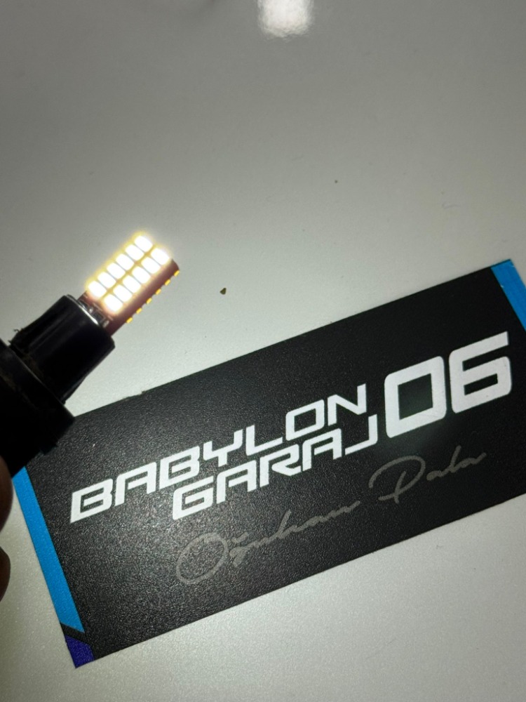 Beyaz T10 led 