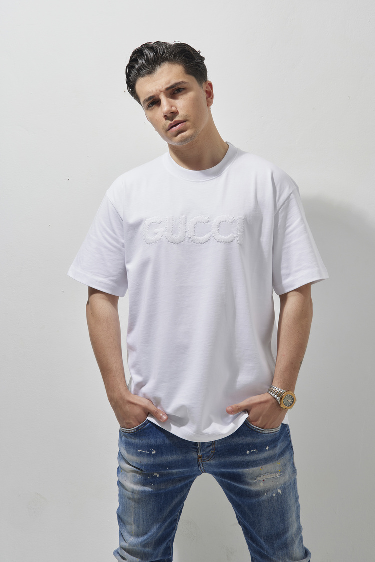 GUCCI Nakışlı T-Shirt White