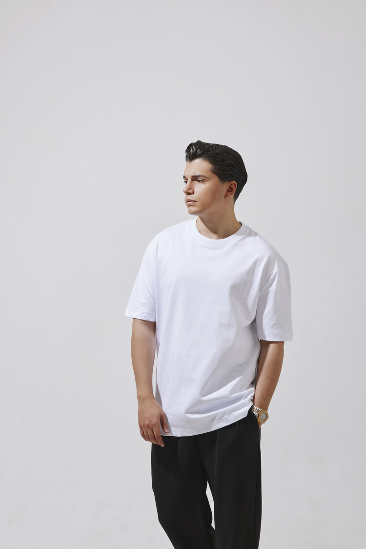 Babylon Basic Oversize T-Shirt - White