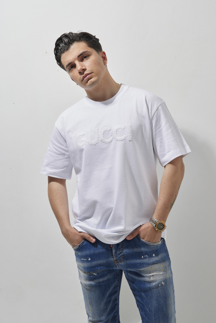 GUCCI Nakışlı T-Shirt White