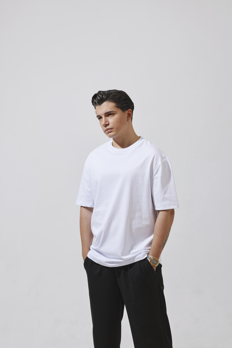 Babylon Basic Oversize T-Shirt - White