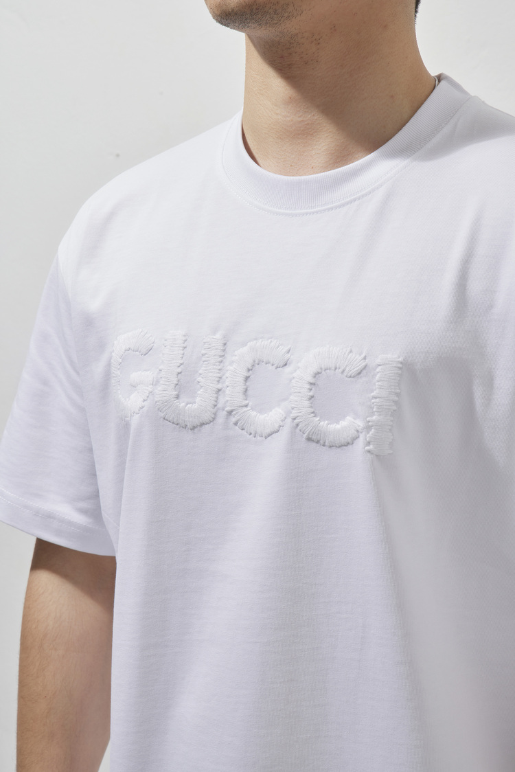 GUCCI Nakışlı T-Shirt White