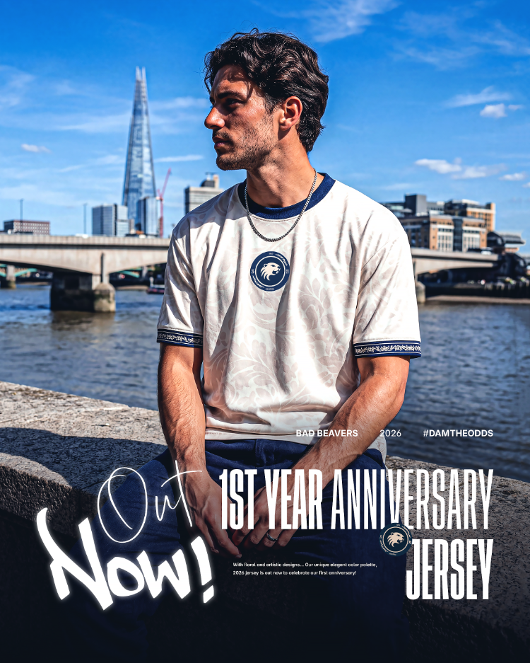 Bad Beavers 1st Anniversary Premium Pack - Light & Blue Jerseys