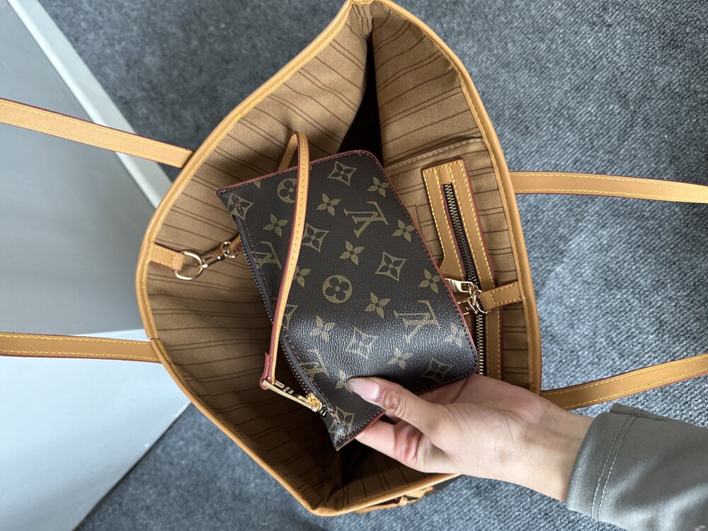 LV Neverfull Kahverengi-Bal