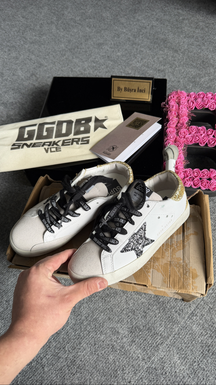 Golden Goose Sneaker Siyah-Gold