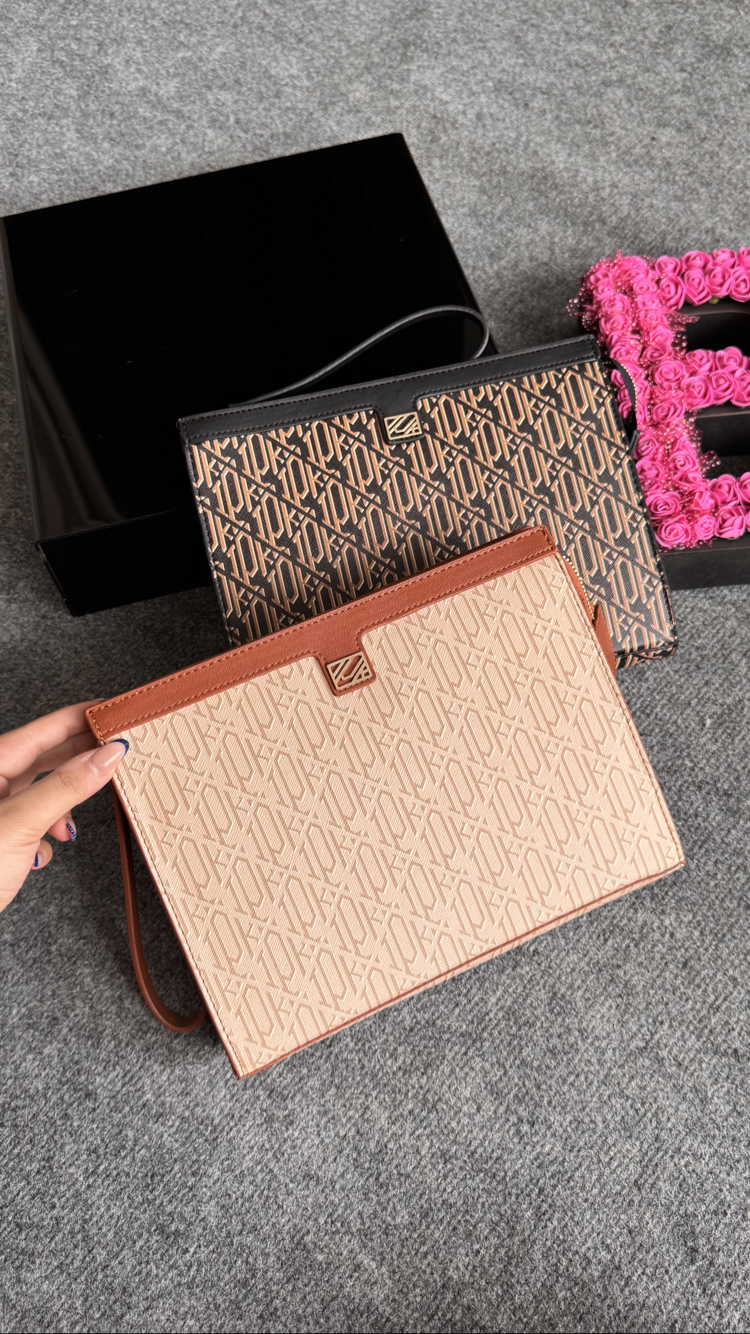 İpekyol Journey Clutch Monogram Deri