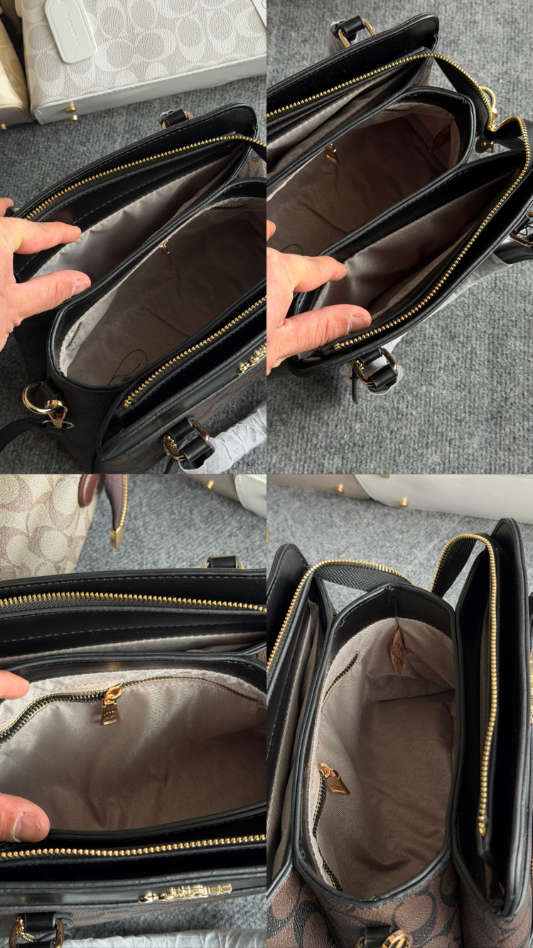 Coach Mini Darcie Carryall - İthal Deri