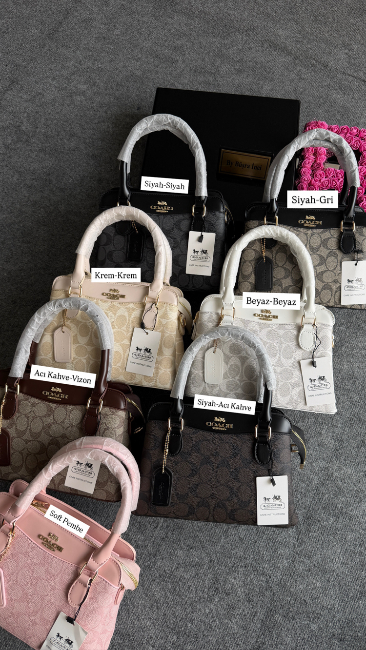 Coach Mini Darcie Carryall - İthal Deri