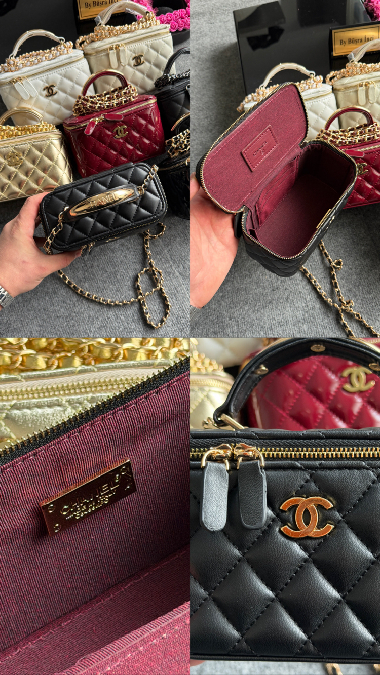 Chanel Long Vanity Bag