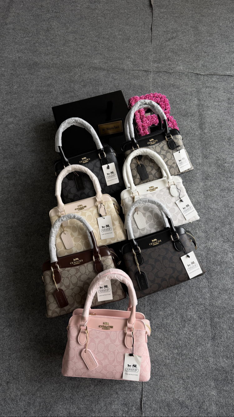 Coach Mini Darcie Carryall - İthal Deri
