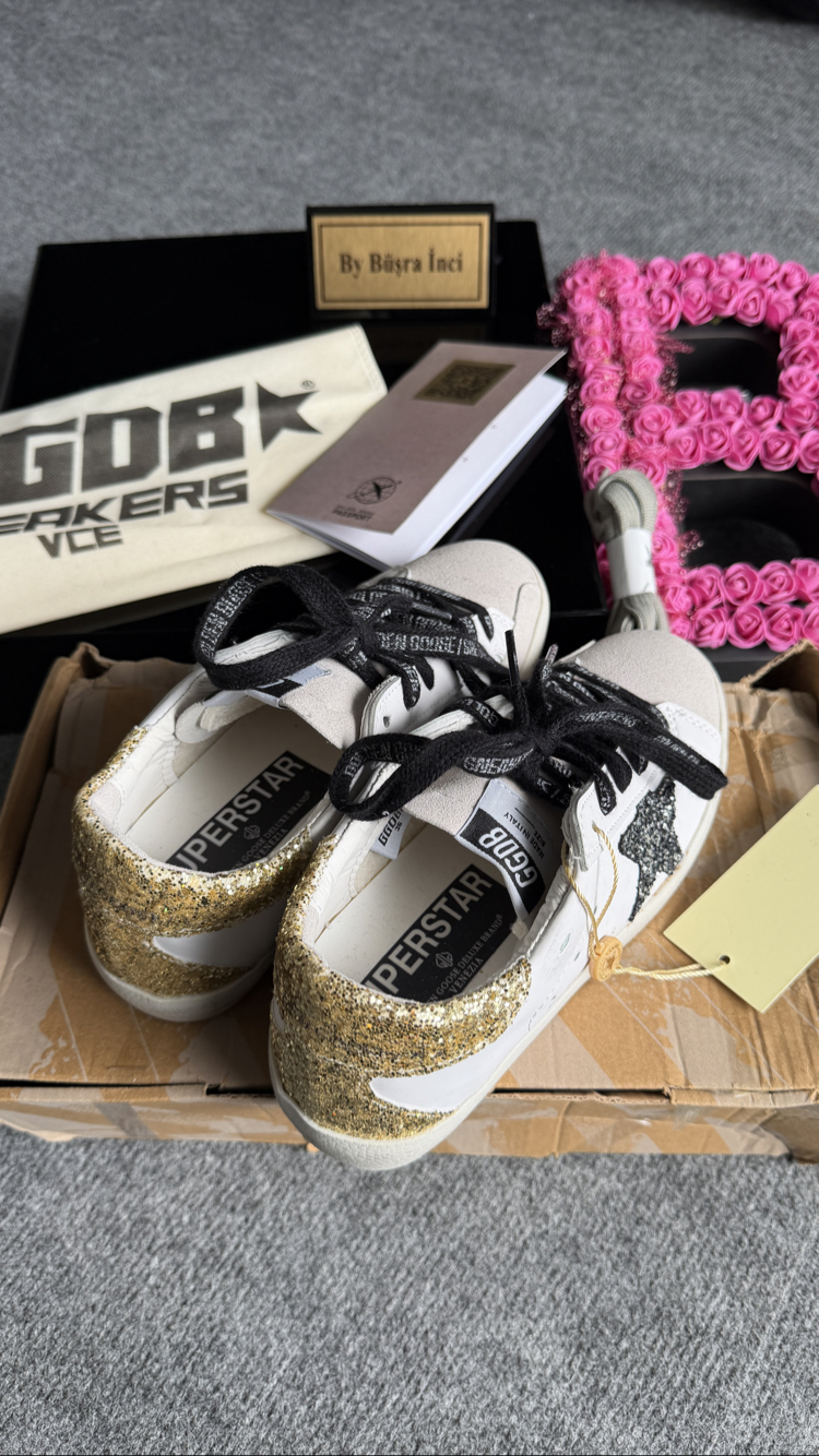 Golden Goose Sneaker Siyah-Gold