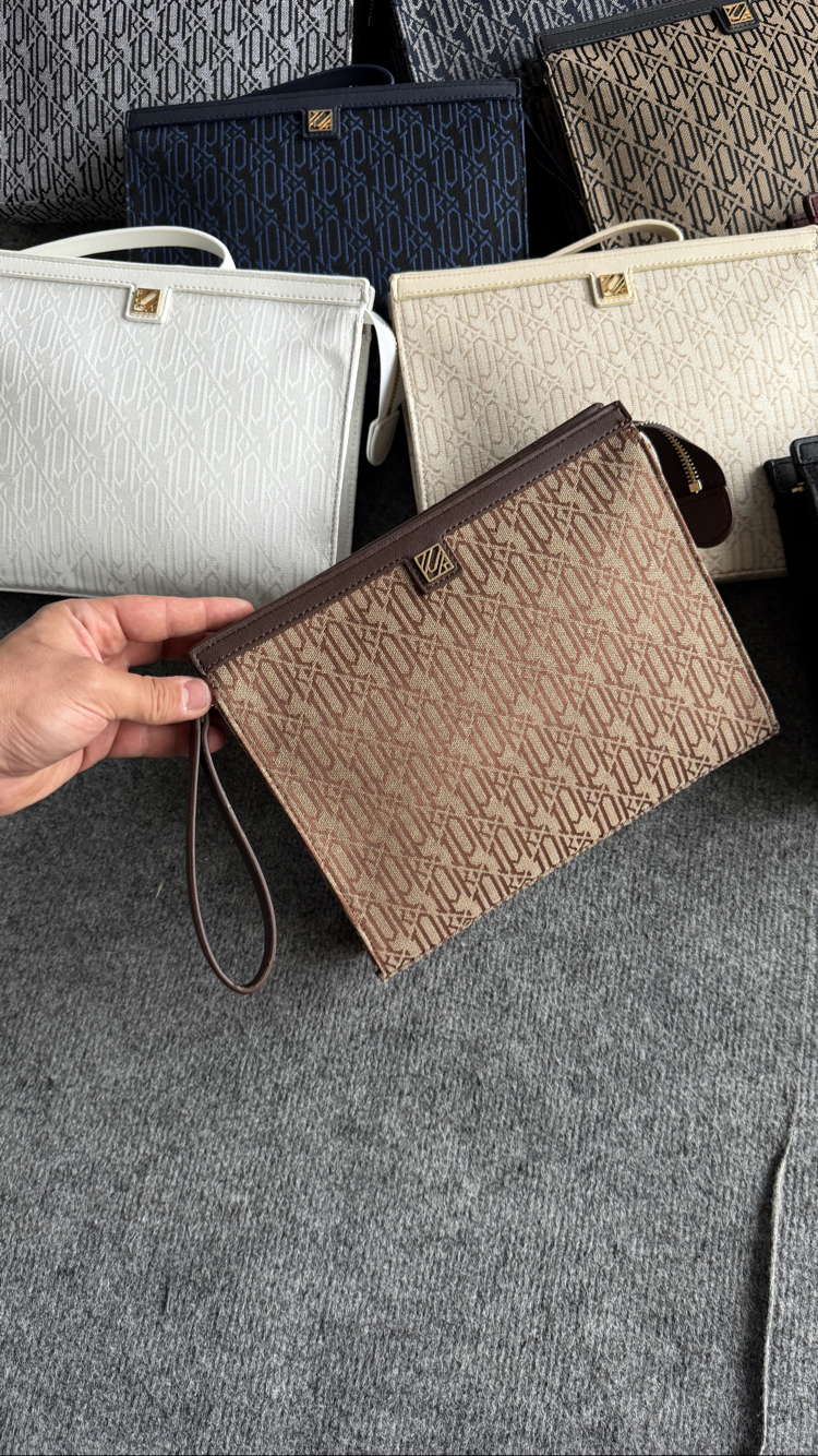 İpekyol Journey Clutch Dokuma Kumaş