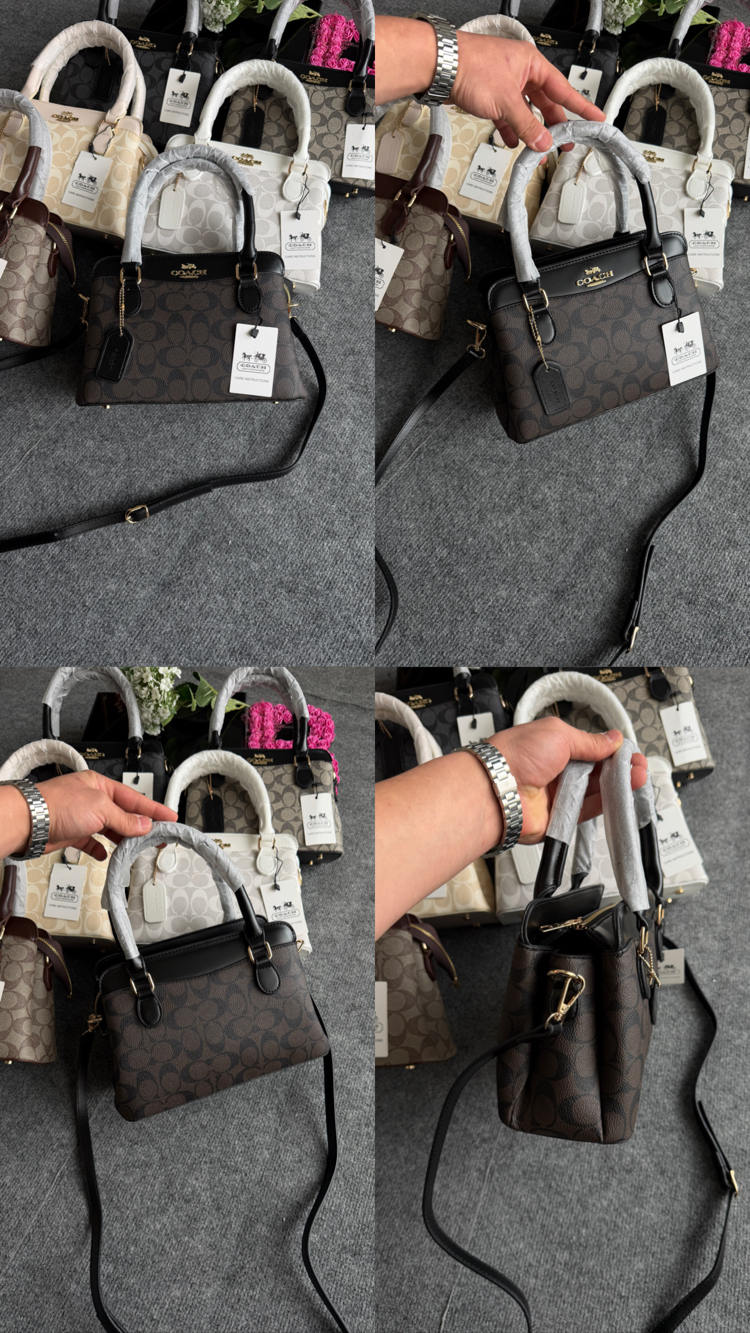 Coach Mini Darcie Carryall - İthal Deri