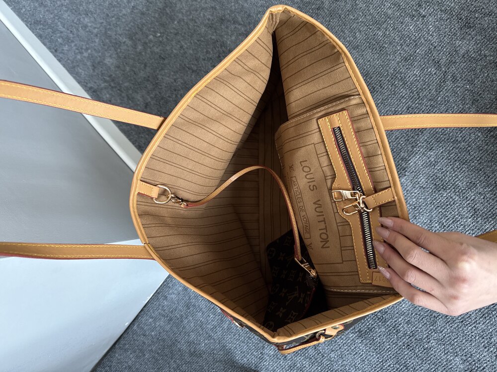 LV Neverfull Kahverengi-Bal