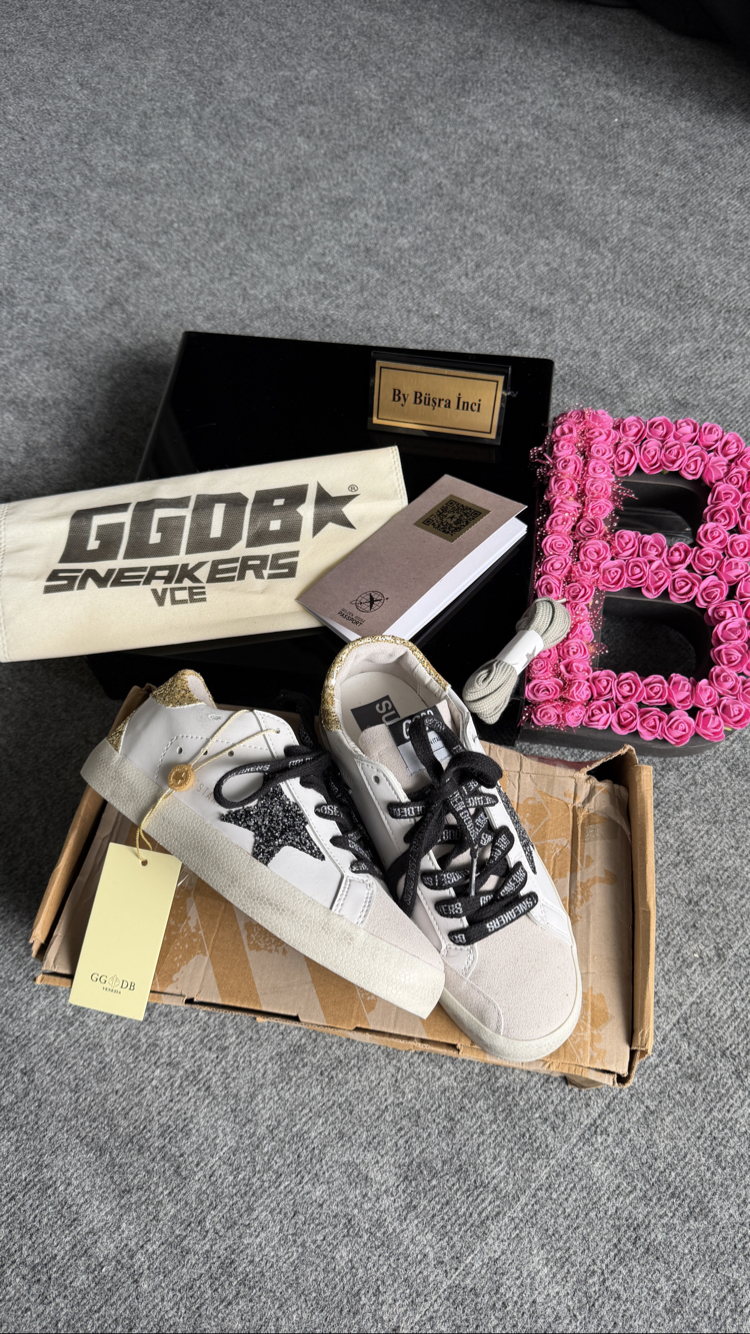 Golden Goose Sneaker Siyah-Gold