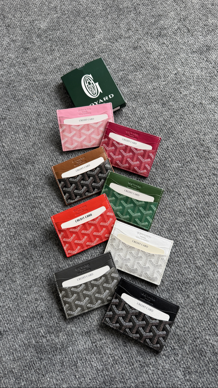Goyard Gerçek Deri Kartlık / Kutulu