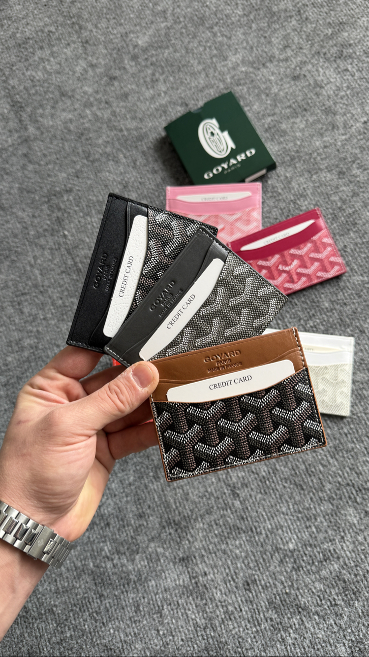 Goyard Gerçek Deri Kartlık / Kutulu