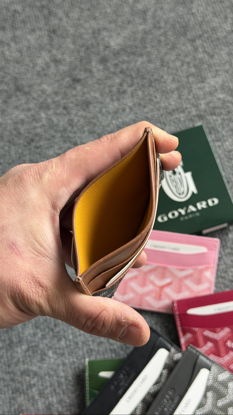 Goyard Gerçek Deri Kartlık / Kutulu