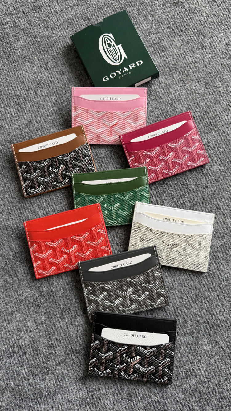 Goyard Gerçek Deri Kartlık / Kutulu