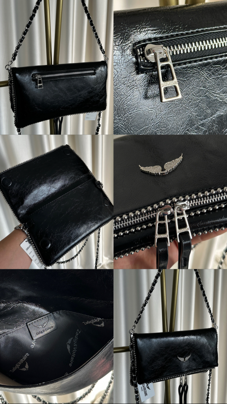 Zadig Rock Clutch Medium - Boncuklu