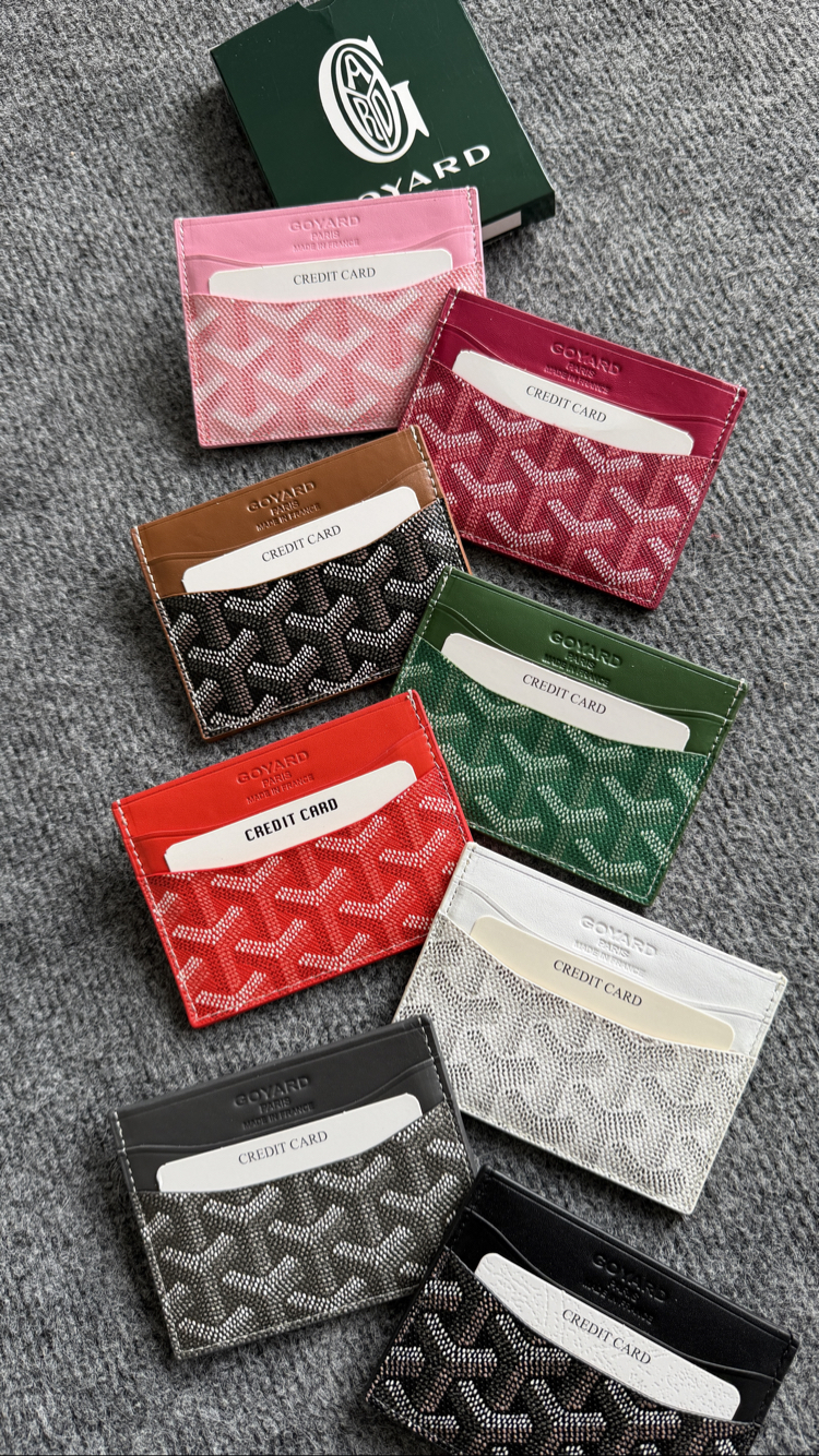 Goyard Gerçek Deri Kartlık / Kutulu