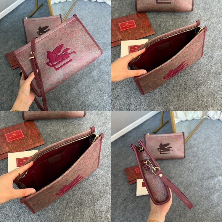 Etro Paisley Clutch Bag / Toz Torbalı - Sertifikalı