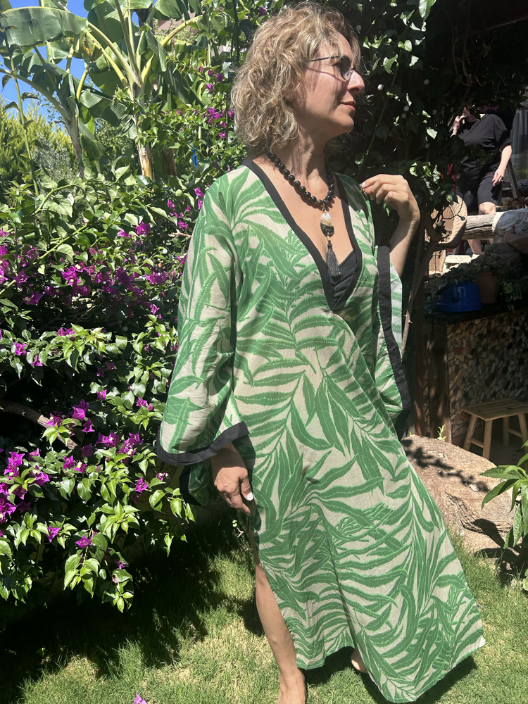 Vual Kimono Elbise