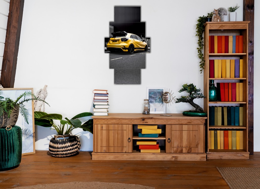 5 Parça Mdf Üzerine UV Baskı Duvar Tablosu