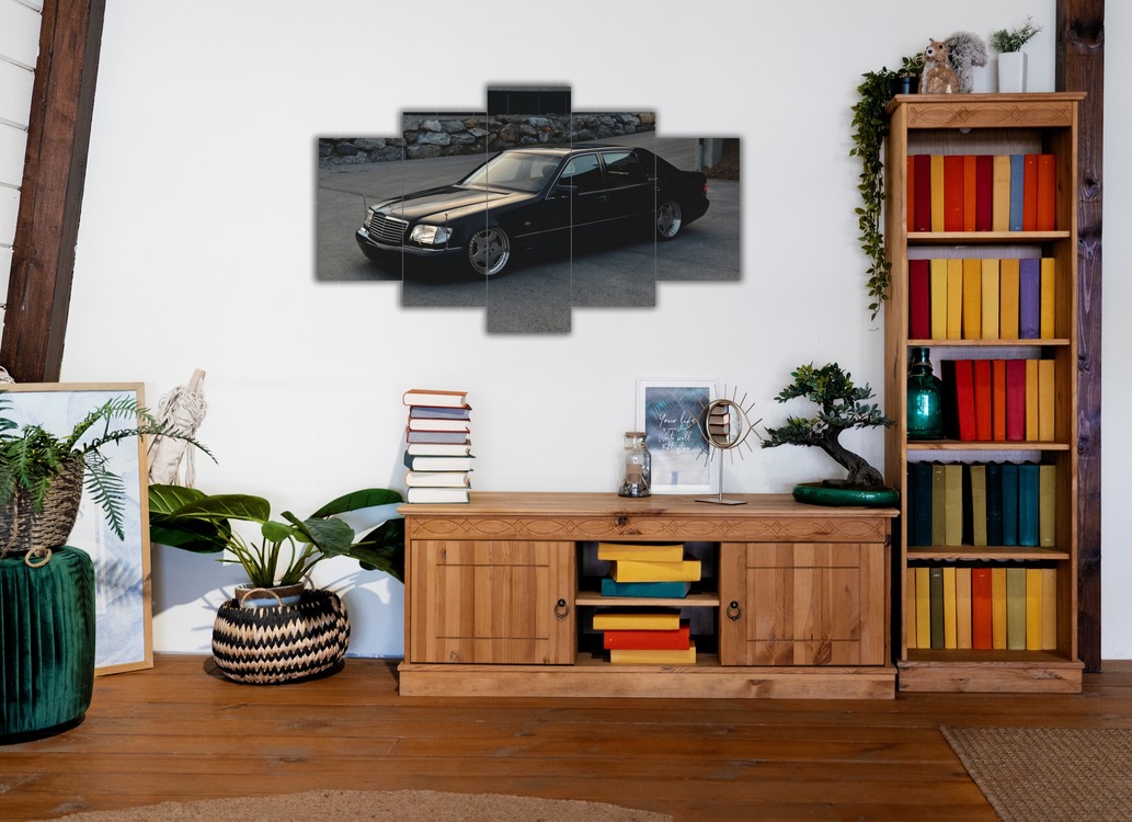 5 Parça Mdf Üzerine UV Baskı Duvar Tablosu