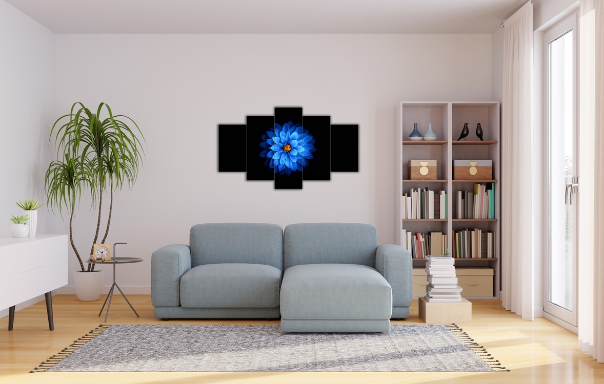 5 Parça Mdf Üzerine UV Baskı Duvar Tablosu