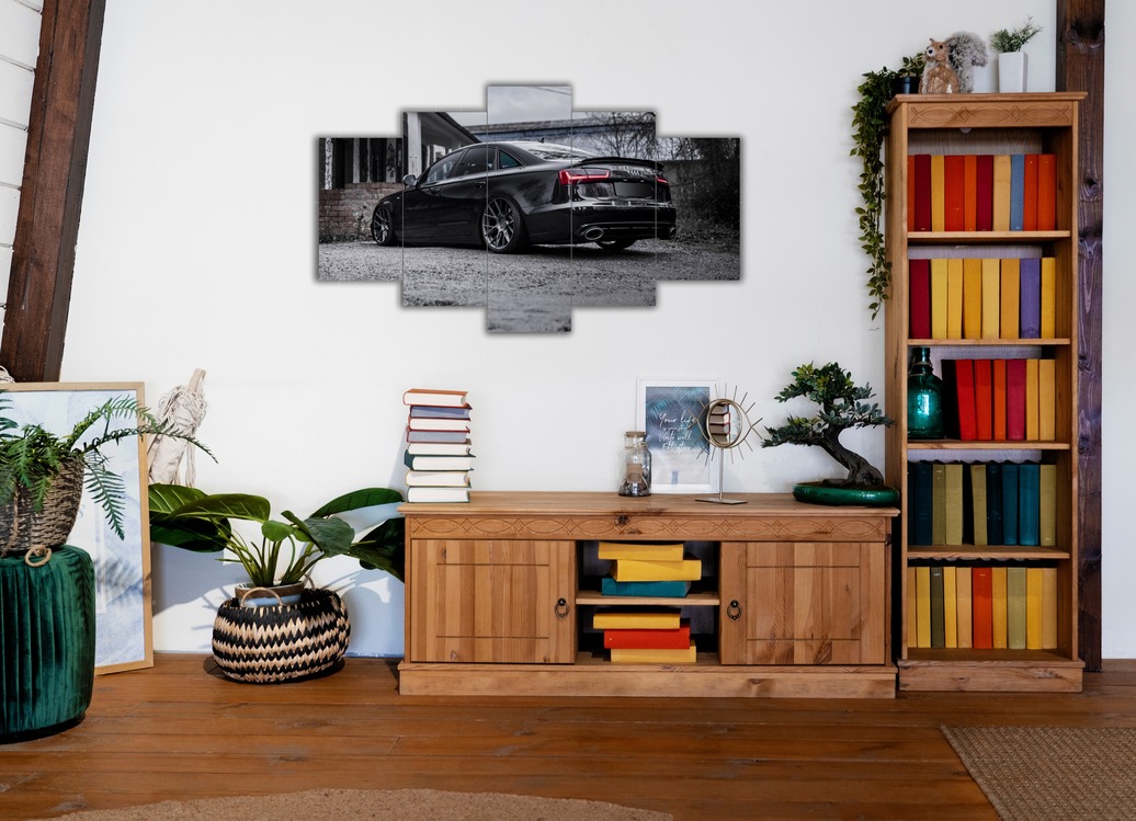 5 Parça Mdf Üzerine UV Baskı Duvar Tablosu