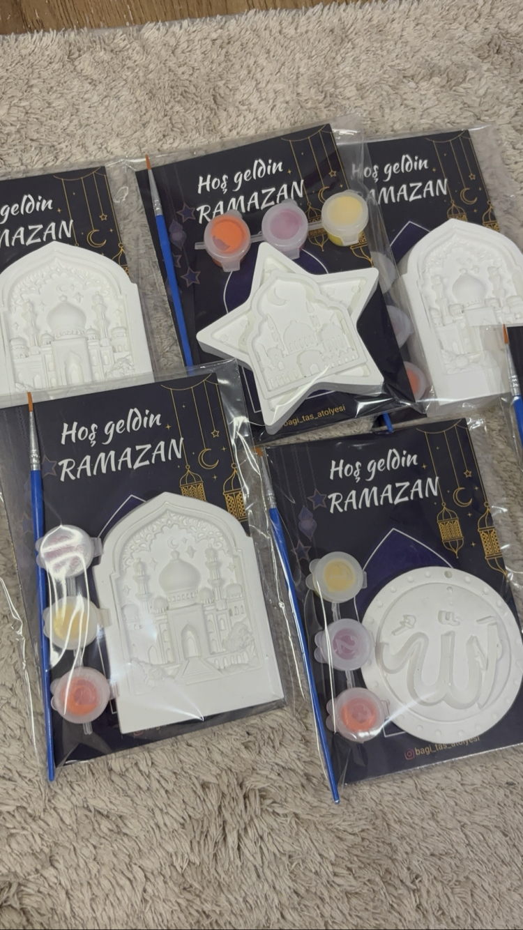 Ramazan boyama seti