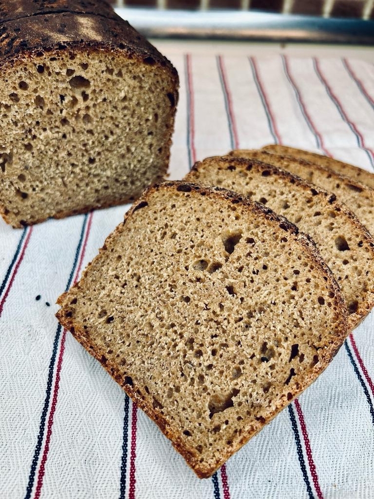 Ekşi Mayalı Çavdar Ekmeği (1000 gr)