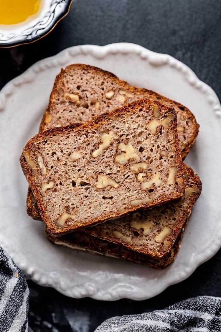 Glutensiz Cevizli Karabuğday Ekmeği (500 gr)