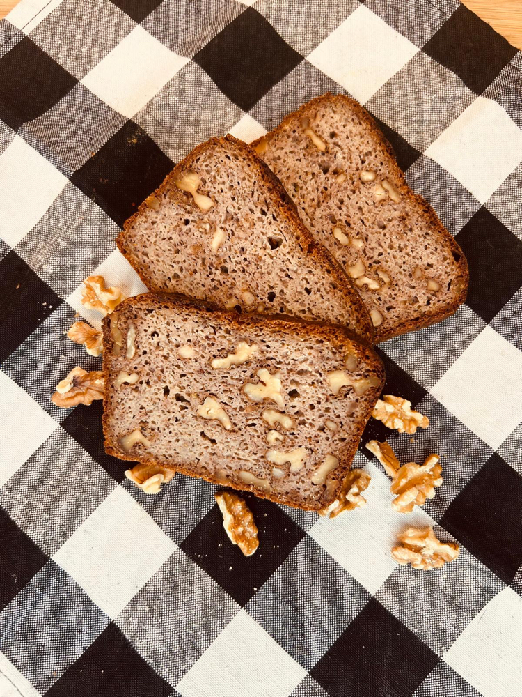 Glutensiz Cevizli Karabuğday Ekmeği (500 gr)