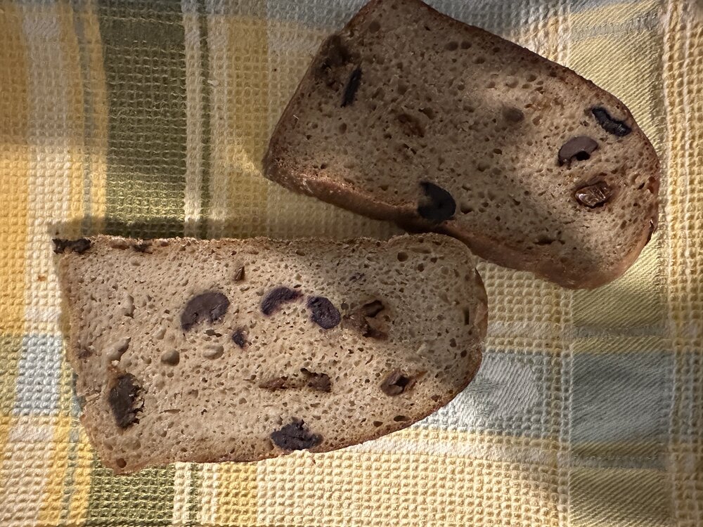 Zeytinli Yedi Tahıllı Ekşi Mayalı Ekmek (1000 gr)