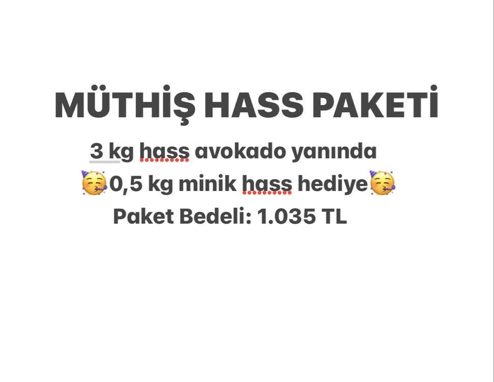 MÜTHİŞ HASS PAKETİ