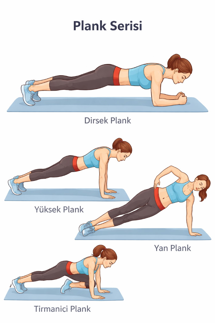 PLANK SERİSİ ANTRENMAN DERS KAYDI
