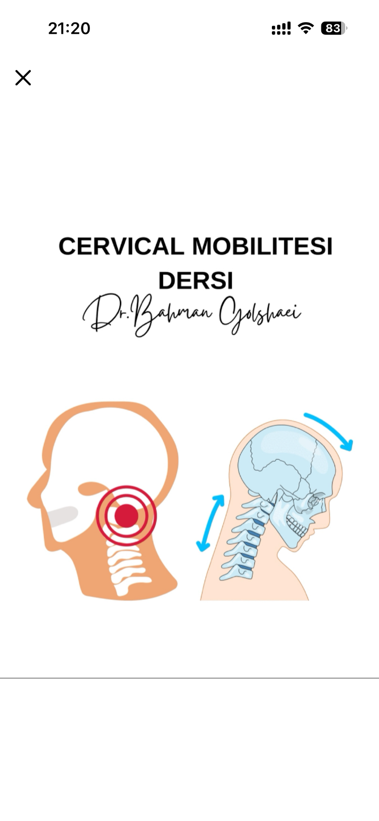 BOYUN PROBLEMLERİNE YÖNELİK DÜZELTİCİ ANTRENMAN SERİSİ