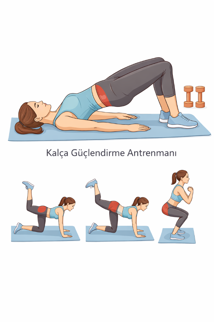 KALÇA GÜÇLENDİRME ANTRENMANI DERS KAYDI