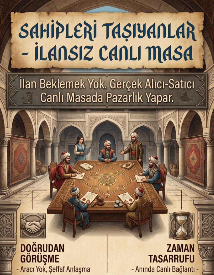 SAHİPLERİ TAŞIYANLAR - İLANSIZ CANLI EMLAK AVLUSU